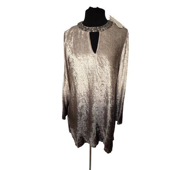 Soft Surroundings Velvet Tunic Top – NWT – Size M - Picture 1 of 6